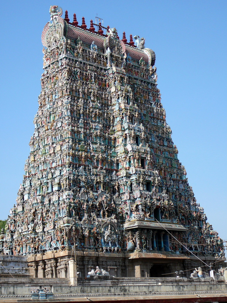 madurai meenakshi amman temple gopuram