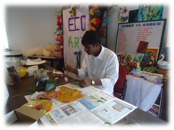 Eco Art classes at Munnar - Terrace Greens