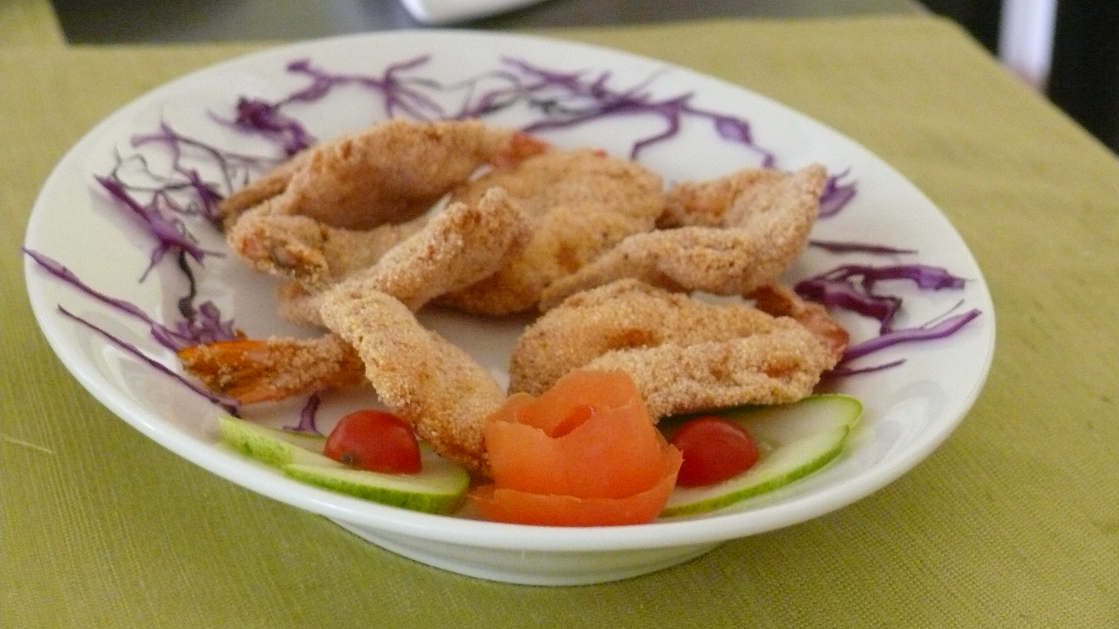 jhinga rawa fry prawn recipe-non-vegetarian