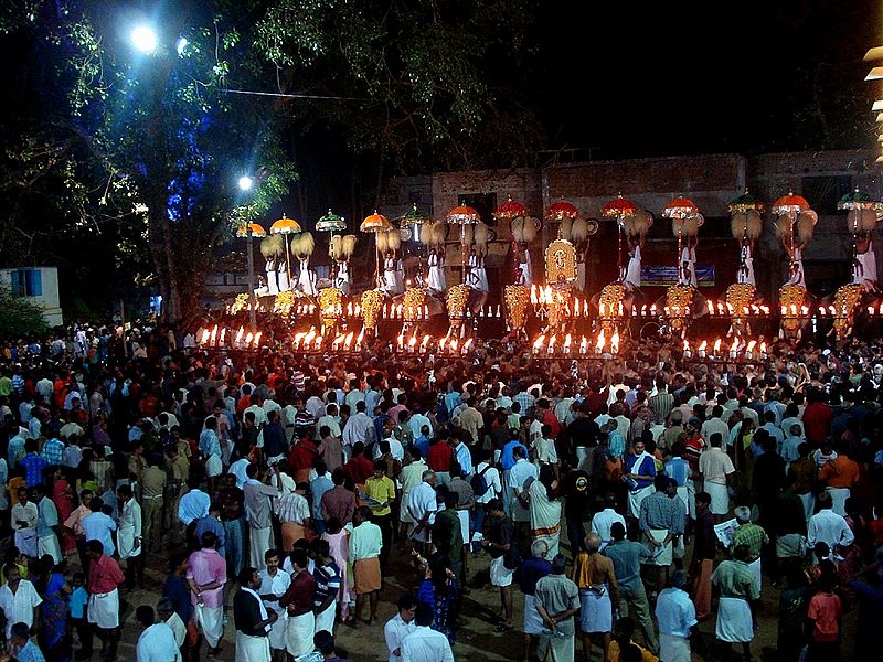 kerala Arattupuzha Pooram  festival 2013