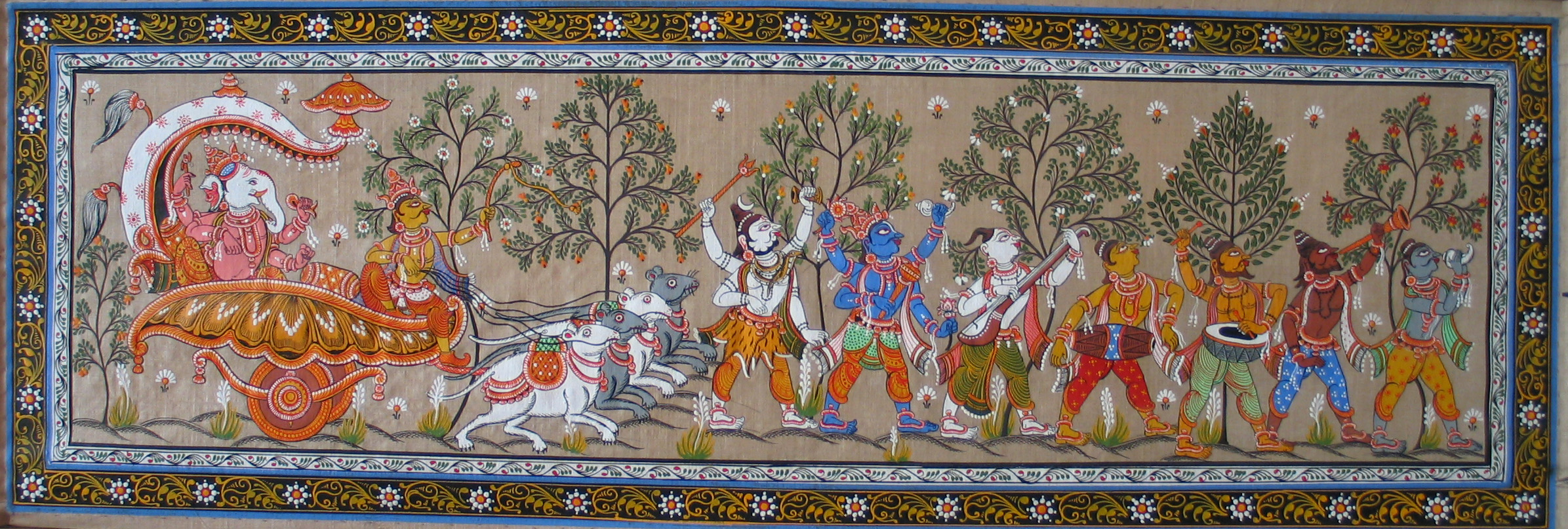 patachitra paintings of orissa