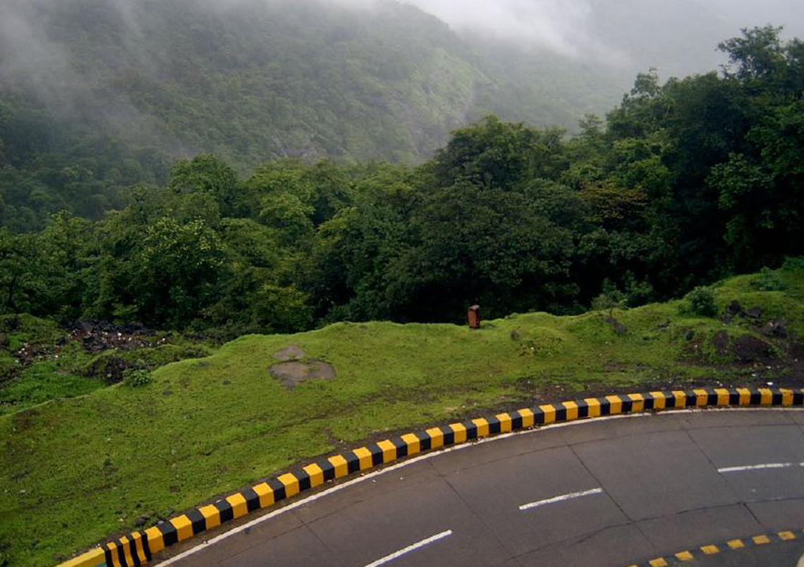 Bombay Pune express way - Long Drive in Monsoon