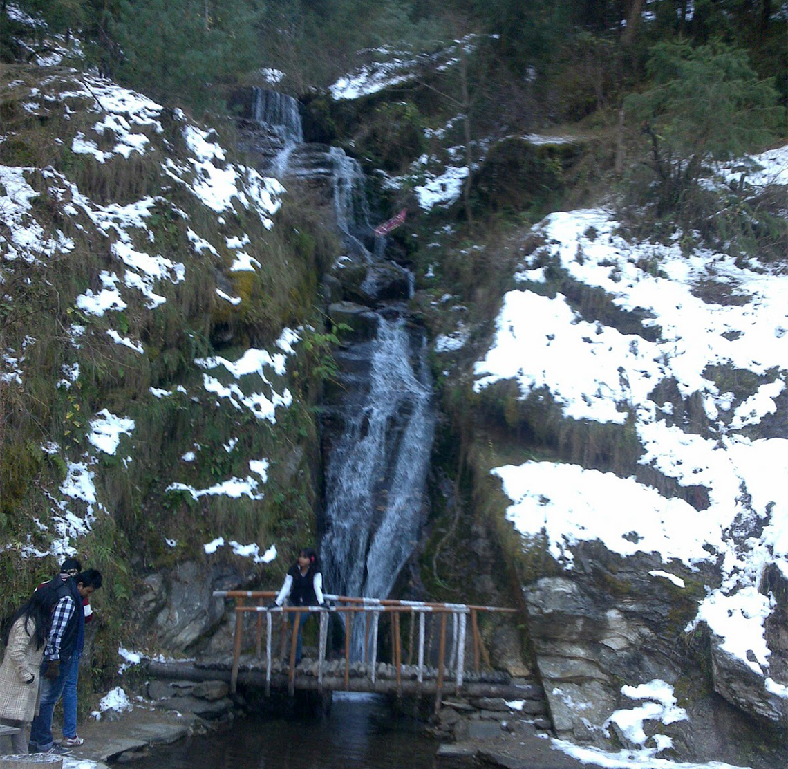 Manali Jana Falls Himachal Pradesh