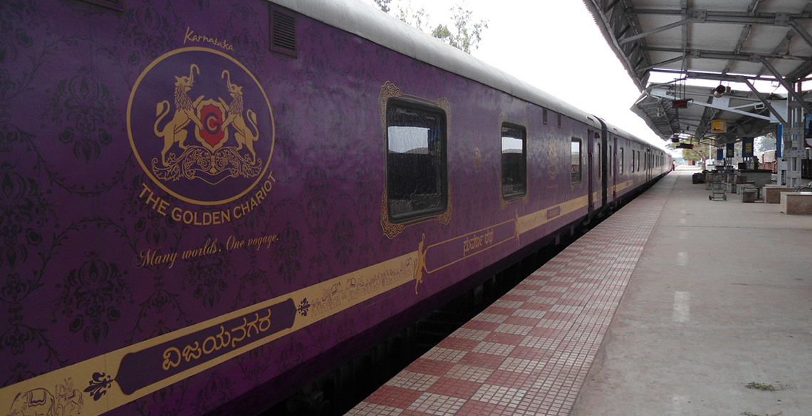 The Golden Chariot Luxury Train India Images