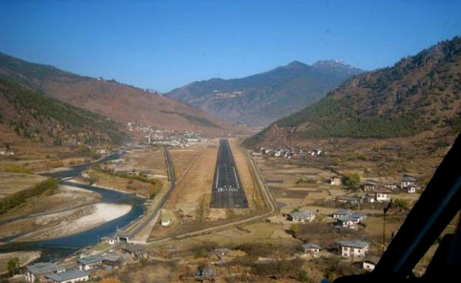 Paro-Airport-Bhutan