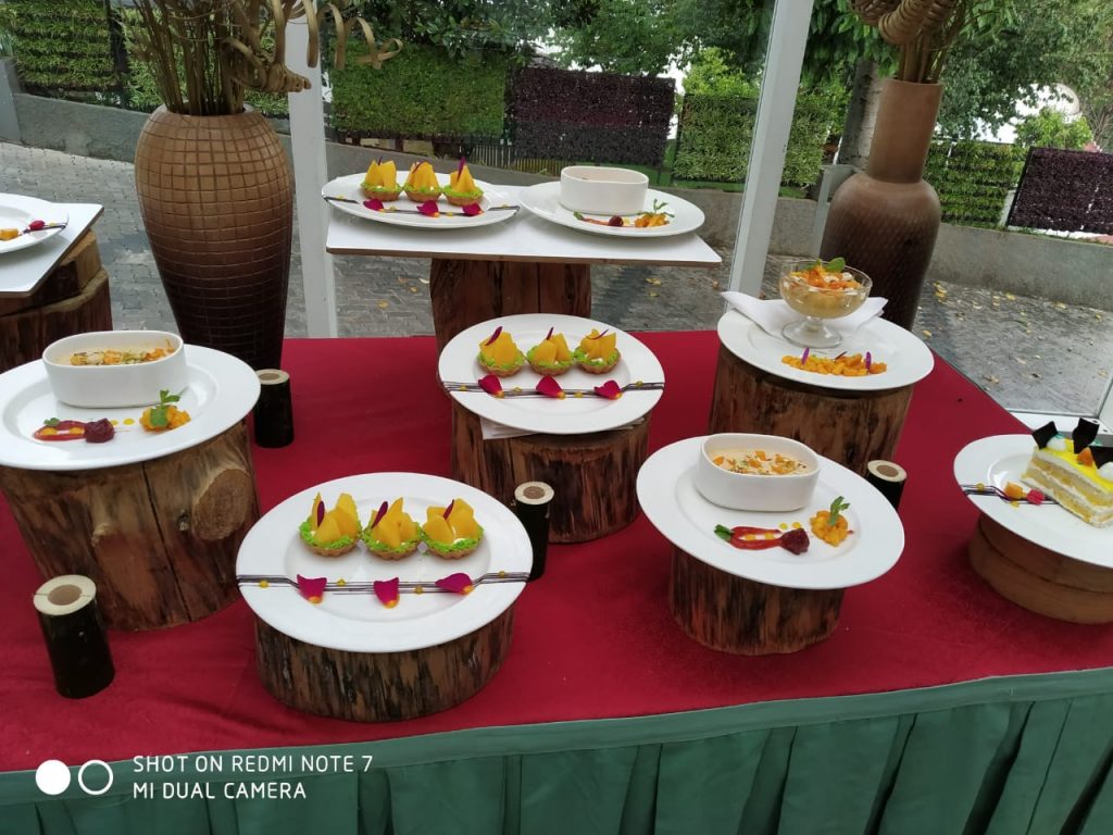 mango desserts at sterling kodai valley